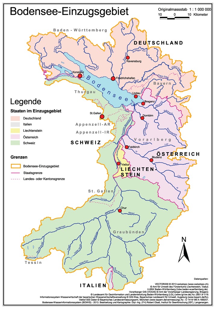 Lake Constance catchment area